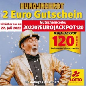 2 Euro Gutschein bei Lotto MV