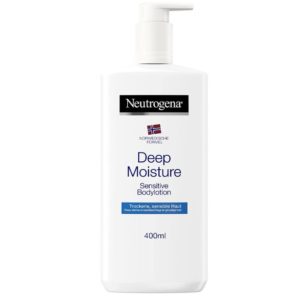 Neutrogena Bodylotion Deep Moisture Sensitive parfümfrei, 400 ml für 2,93€ (statt 3,95€)