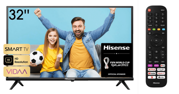 32Zoll Hisense 32A4BG LED TV für 149€