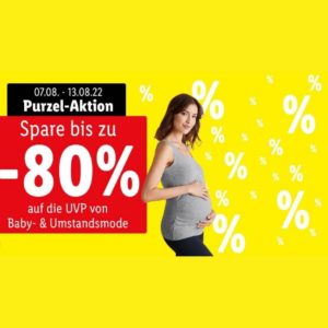 🤰🏻👶🏻 Lidl: bis zu 80% auf Baby- und Umstandsmode