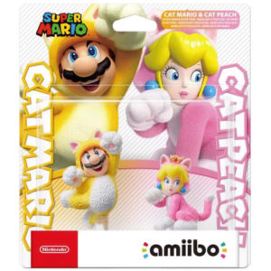 Nintendo amiibo Doppelpack Katzen-Mario & Katzen-Peach für 15,99€