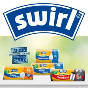 🗑 GRATIS: Swirl Müllbeutel kostenlos testen