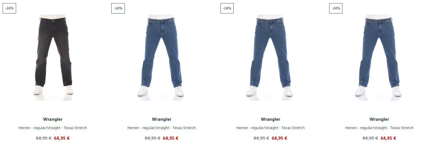 Jeans von Wrangler bei Jeans Direct