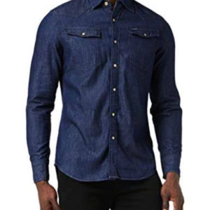 G-STAR RAW Herren 3301 Slim Hemd in Dunkelblau für 36,87€ (statt 40€)