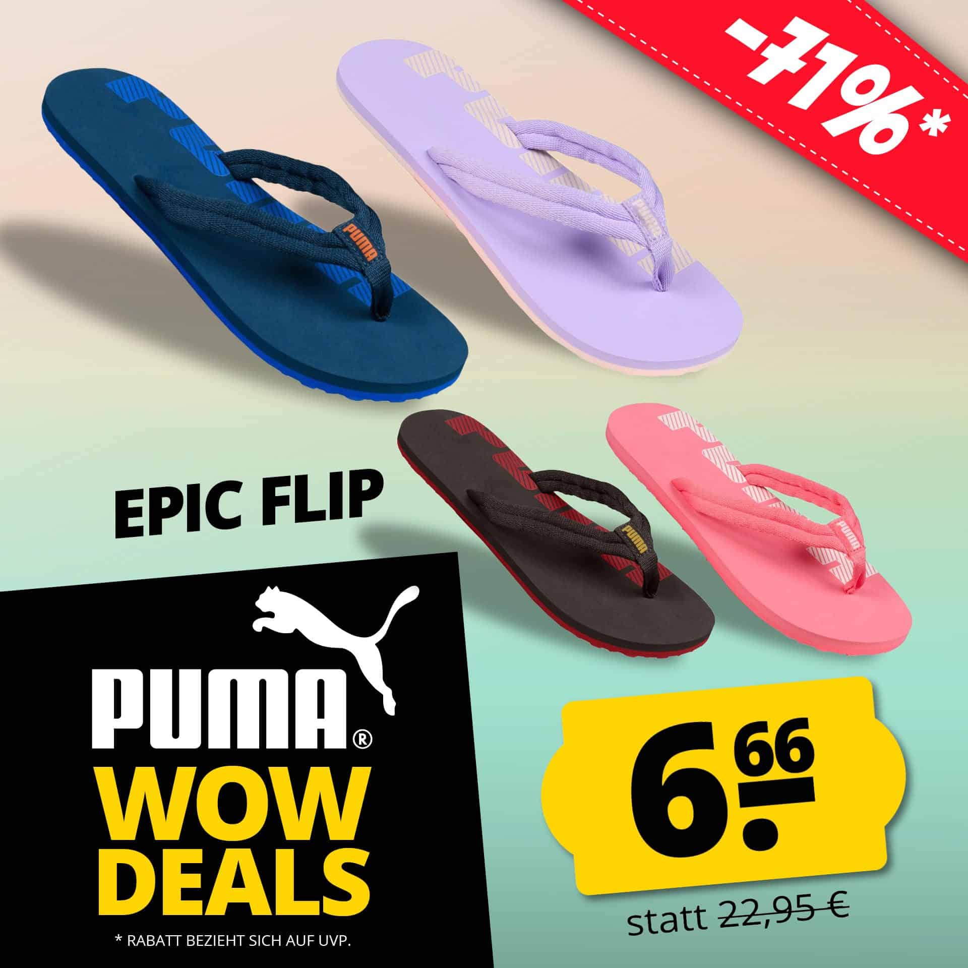 Thumbnail PUMA Epic Flip V2 Unisex Zehentrenner für 11,61€ (statt 15€) in 6 Farben