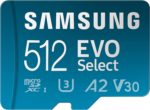 Samsung EVO Select microSDXC 512GB inkl. SD-Adapter für 35,99€ (statt 47€)