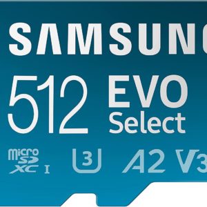 🚀 Samsung EVO Select microSDXC 512GB inkl. SD-Adapter für 27,99€ (statt 37€)