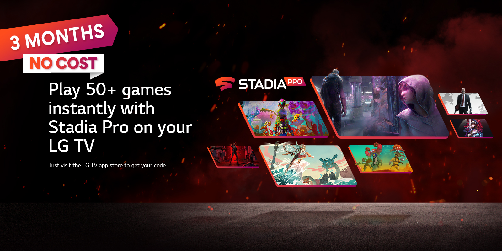 Google Stadia Pro gratis fuer LG TV Besitzer