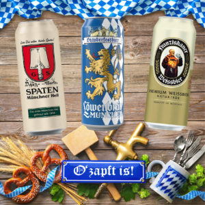 🍻 Oktoberfestbier zu Bestpreisen 👉 Löwenbräu, Spaten, Franziskaner