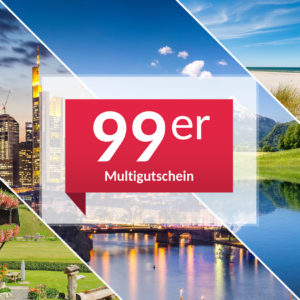Multigutschein ✈️​ 2 Nächte inkl. Frühstück für NUR 84,99€ pro Person