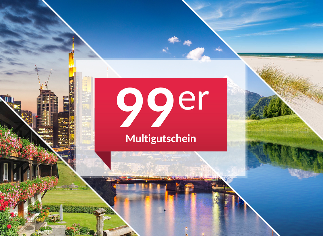 Multigutschein ✈️​ Bis zu 2 Nächte inkl. Frühstück für NUR 99,98€ 🏨