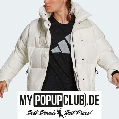 adidas Sale bei mypopupclub 🧥 z.B. adidas Big Baffle Daunenjacke für 79,99€ (statt 132€)