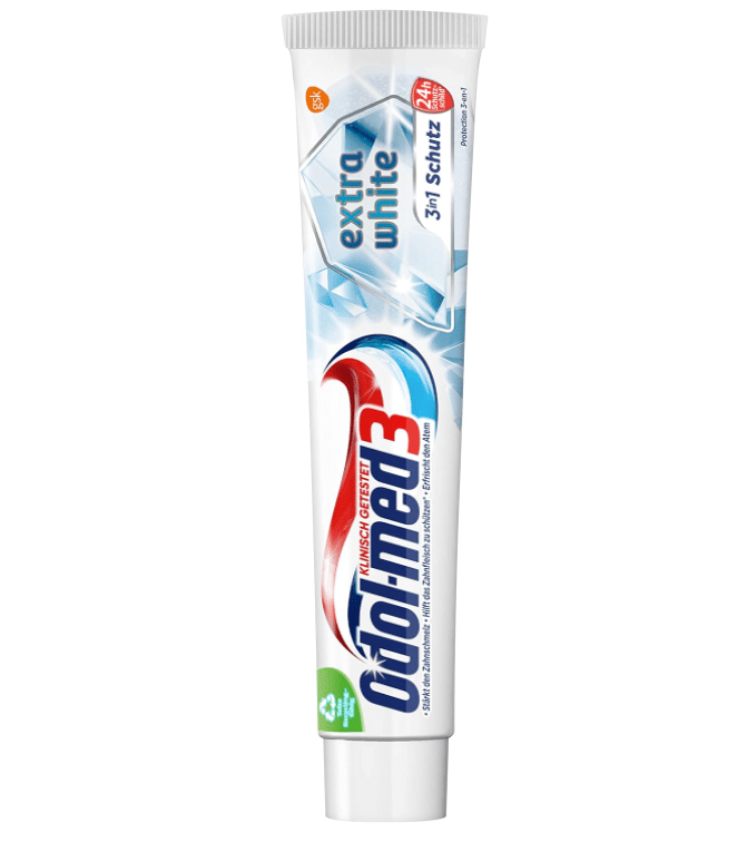 Odol-med3 Extra White Zahnpasta, 75ml für 0,76€
