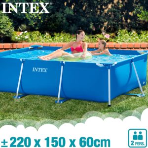 🏊‍♀️ Intex Rectangular Frame Pool (450 x 220 x 84 cm) für 115€ (statt 146€)