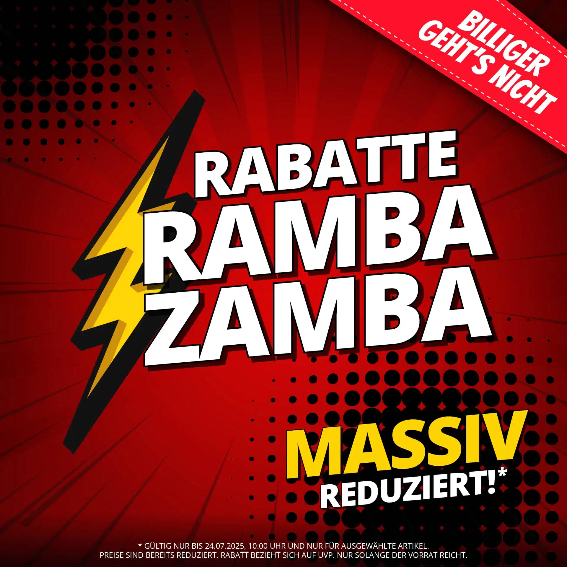 Thumbnail 😍 Massiv reduziert! 😎 RambaZamba-Sale bei SportSpar - Sportklamotten, Zubehör uvm.