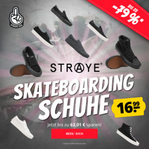 👟 Straye Ventura Suede Skateboarding Schuhe für 20,94€ inkl. Versand