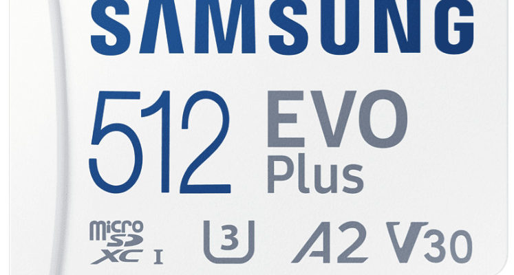 Samsung Evo Plus 512GB microSD-Karte