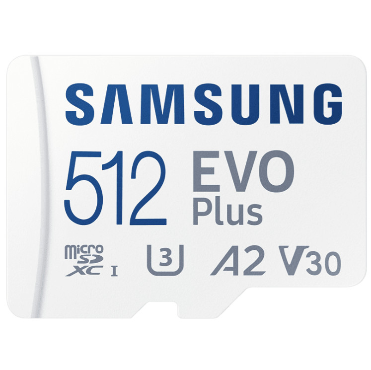 Samsung Evo Plus 512GB microSD-Karte
