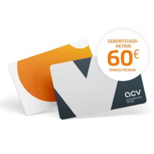 ACV Automobilclub Premium Tarif + 60 Euro Tankgutschein