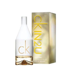 CALVIN KLEIN ck IN2U Eau de Toilette for her, floral-fruchtiger Damenduft (Amazon Prime)