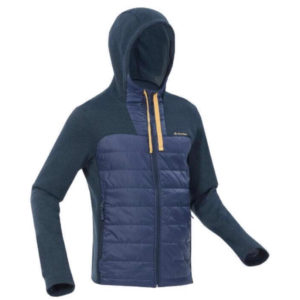 Sweatjacke Hybridjacke Naturwandern  ( Decathlon)