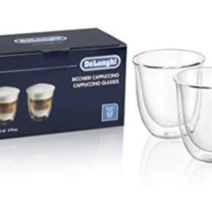 De'Longhi DLSC311 Doppelwandiges Thermoglas Cappuccino, 2-er Set für 9,90€ (statt 19€)