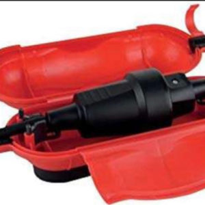 REV Kabelsafe, Kabelbox für Kupplung wasserdicht u. zugentlastend ,Rot  (Amazon Prime)