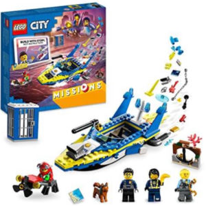 LEGO 60355 City Detektivmissionen der Wasserpolizei, interaktives Abenteuer-Spielset  (Amazon Prime)