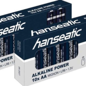 (OTTO UP) Hanseatic Alkaline Power, AA Mignon Batterie, LR06 (20Stück)