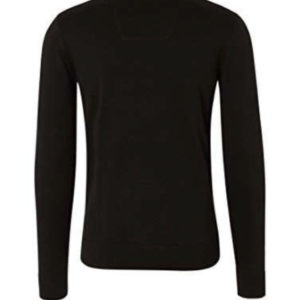 TOM TAILOR Herren Basic Pullover mit V-Ausschnitt, schwarz | Gr. XXL, 3XL  (Amazon Prime)
