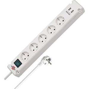 🔌 Brennenstuhl Bremounta Steckdosenleiste 5-fach mit USB-Ladefunktion für 16,10€ (statt 20€)