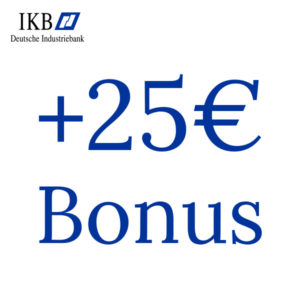 IKB Festgeld: 25€ Bonus für mind. 6 Monate Festgeld ab 0,4% Zinsen