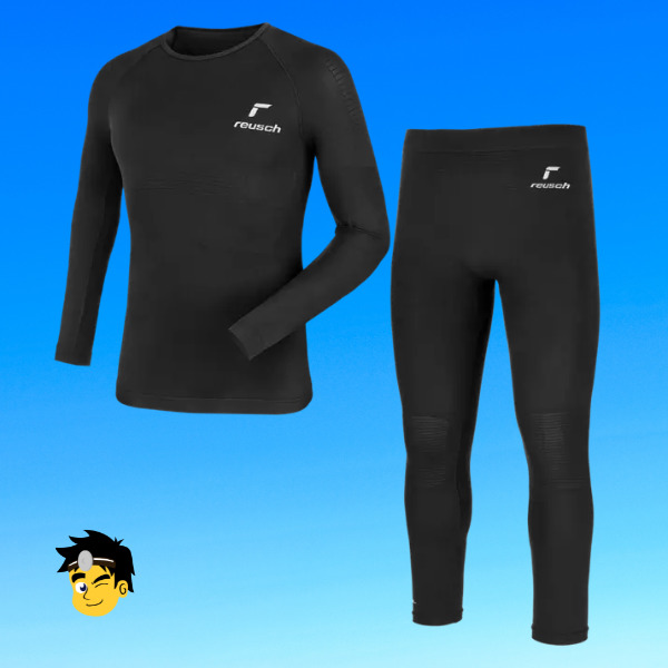 Thumbnail 🏂 Reusch Funktionswäsche Set in Schwarz für 24,99€ (statt 49€)