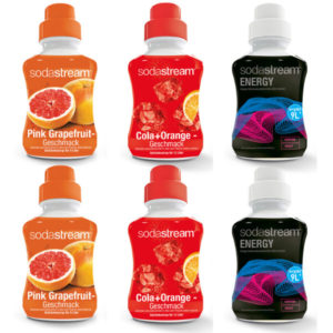 🍊 6er Pack SodaStream Getränkesirup für 3,99€ zzgl. Versand