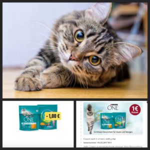 Purina One Katzen Trockennahrung für umgerechnet 1,75 Euro bei Edeka, dank Plus App & Couponplatz