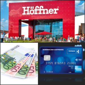 6000 Payback Punkte "abstauben" bei Höffner, beim Einkauf von min 400 Euro