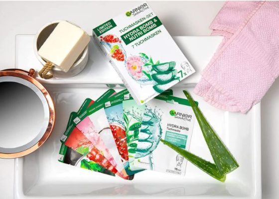 💆🏻‍♀️ Garnier Tuchmasken Set für jeden Hauttyp 7