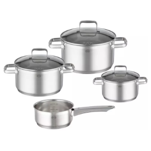 4-teiliges Topf-Set Rösle Charm (induktionsgeeignet) für 85,94€ (statt 107€)