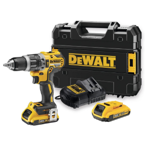 Akku-Schlagbohrschrauber DeWalt DCD796D2 XR (mit 2 Akkus + Koffer) für 159,95€ (statt 255€)