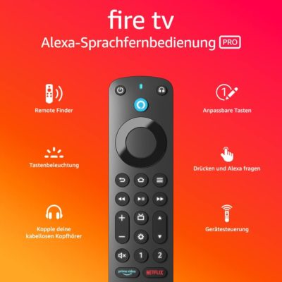 Alexa-Sprachfernbedienung Pro