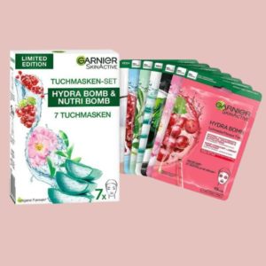 💆🏻‍♀️ Garnier Tuchmasken Set für jeden Hauttyp 7 Gesichtsmasken für 9,38€ (statt 13,65€)