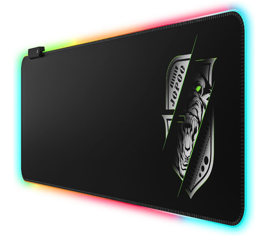 Großes RGBGamingMauspad mit LED für 10€ inkl. Versand