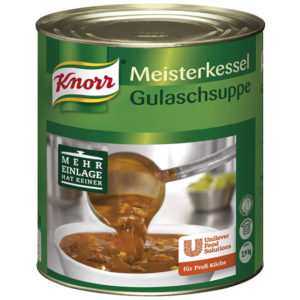 🍲 2,9kg Knorr Meisterkessel Gulaschsuppe für 14,69€ (statt 17€)