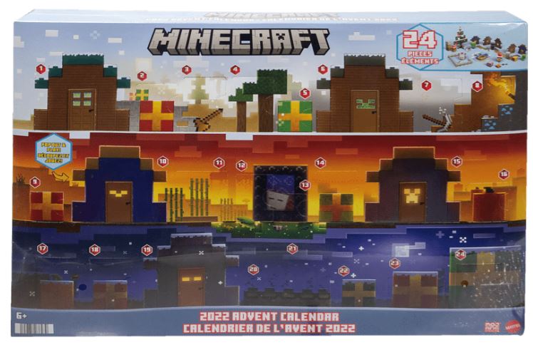 Minecraft Mob Head Minis Adventskalender von Mattel Games