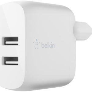 Belkin Boost Charge USB-A-Netzladegerät mit zwei Anschlüssen für 11,99€ (statt 19€)