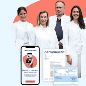 🩺 GRATIS Check durch Online-Hautarzt (statt 25€) - Diagnose, Rezept und Therapieempfehlung innerhalb von 24h durch dermanostic