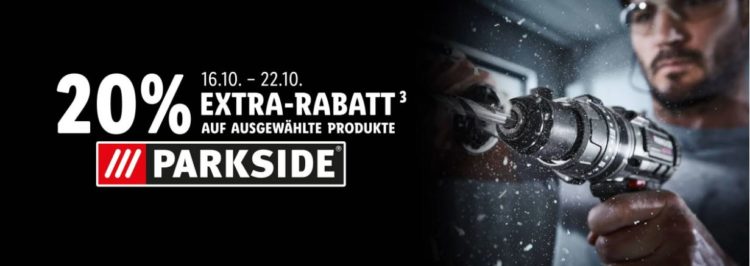 parkside 20% rabatt