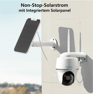 reolink 2K 4MP Solar Überwachungskamera mit Akku und Solarpanel für 118,99€ (statt 143€)