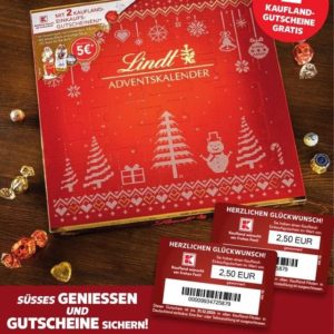 Lindt-Gutschein-Adventskalender bei Kaufland vom 26.10. – 01.11.23 für 9,99€
