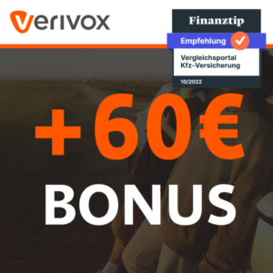 🚗 Verivox: Kfz-Versicherung wechseln + 60€ BestChoice-/Amazon.de-Gutschein
